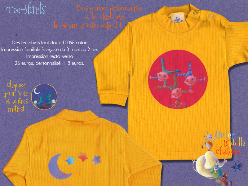 page tee-shirts
